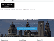 Tablet Screenshot of newbailey.com